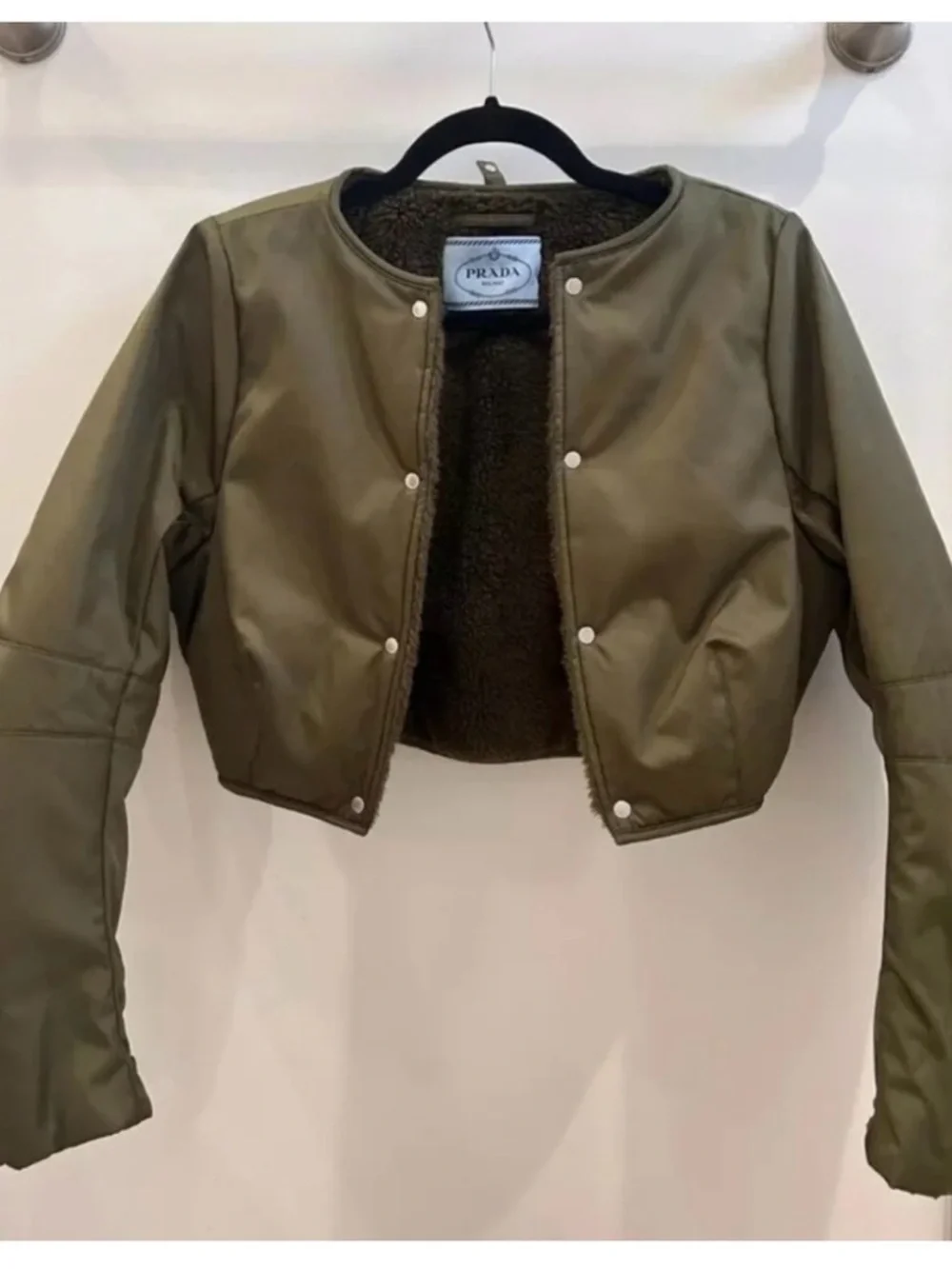 Prada Military Green Fall / Winter 2023
Jacket With Hood by raf Simons for Prada - Picture 9 of 9